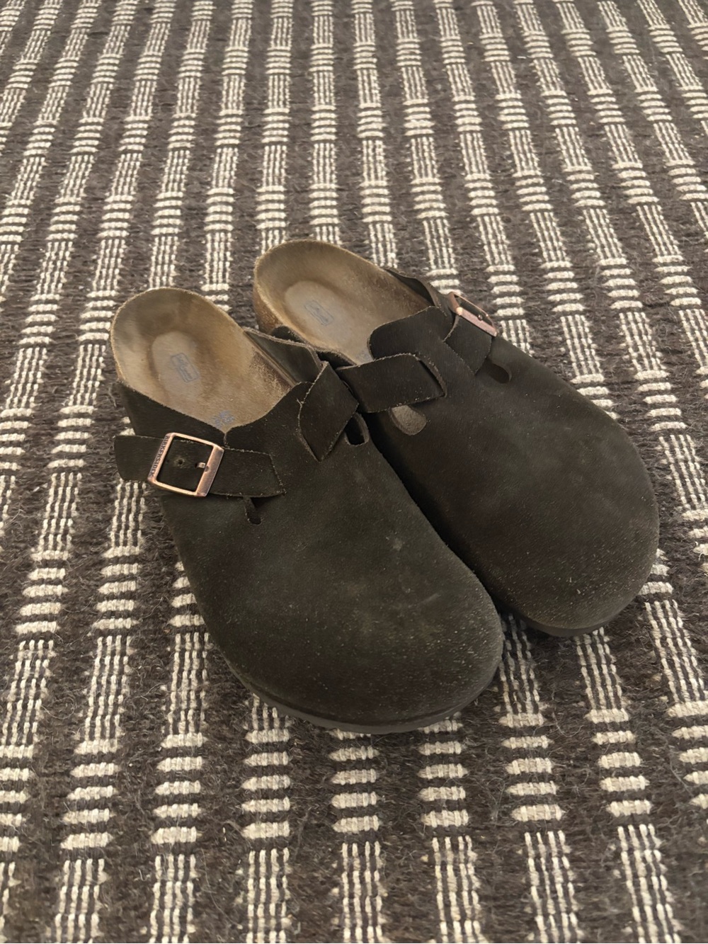 Birkenstock Boston Soft Footbed in Mocha